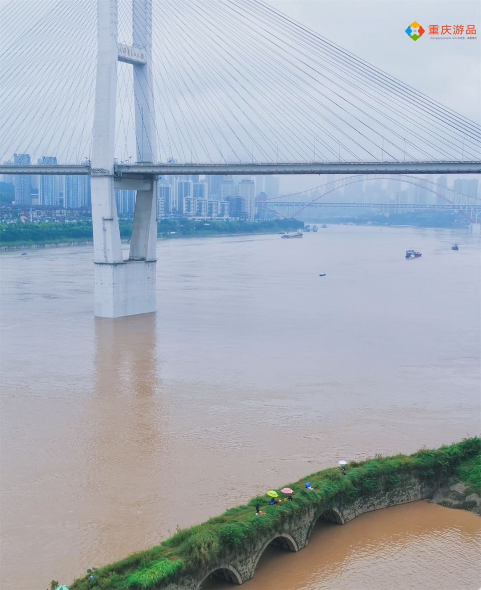 茅溪偃月桥80年代照片,重庆小众风景照