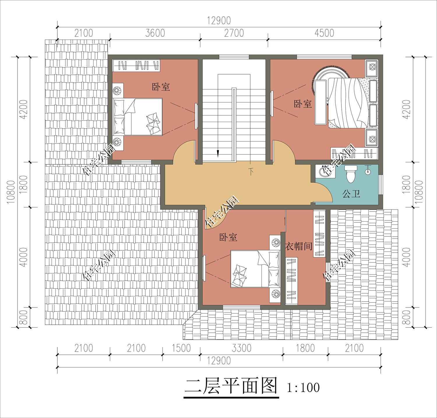 回农村建三栋中式别墅高端有气势,回农村建别墅现代风格