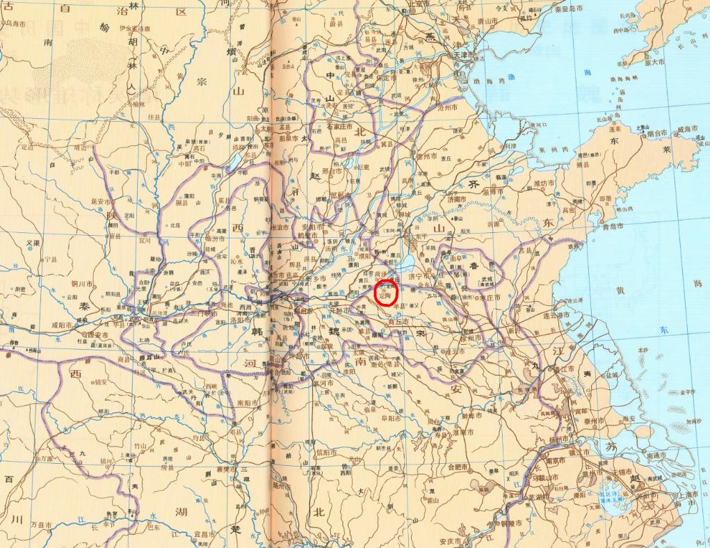 定陶在古代是什么地方,山东定陶的地位