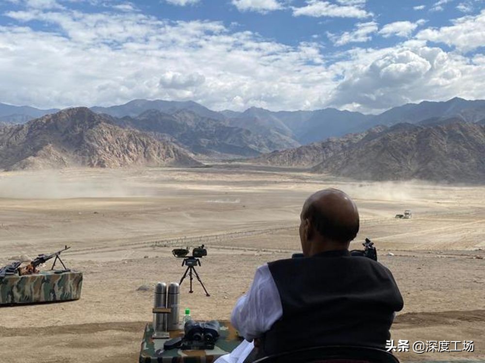 边境印军装甲部队,印军边境山谷部署重炮部队