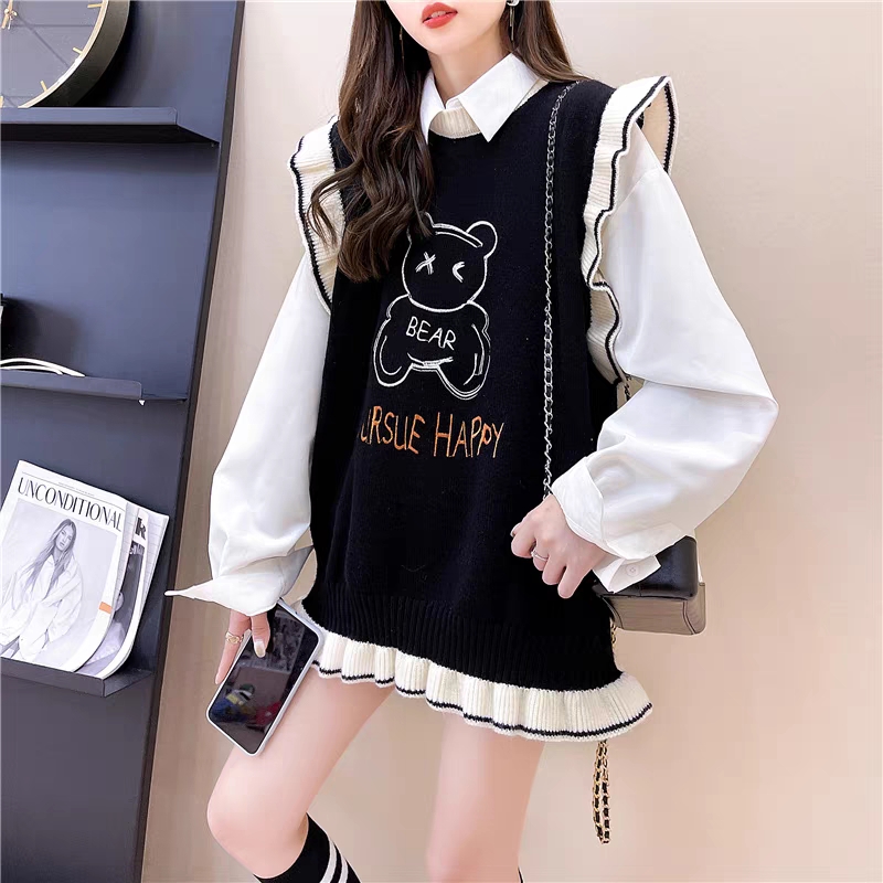 时髦又洋气外穿冬天的背心,天气热出一款清凉感背心