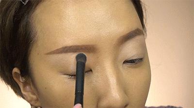 单眼皮狐狸眼妆画法日常,单眼皮大眼妆的画法步骤