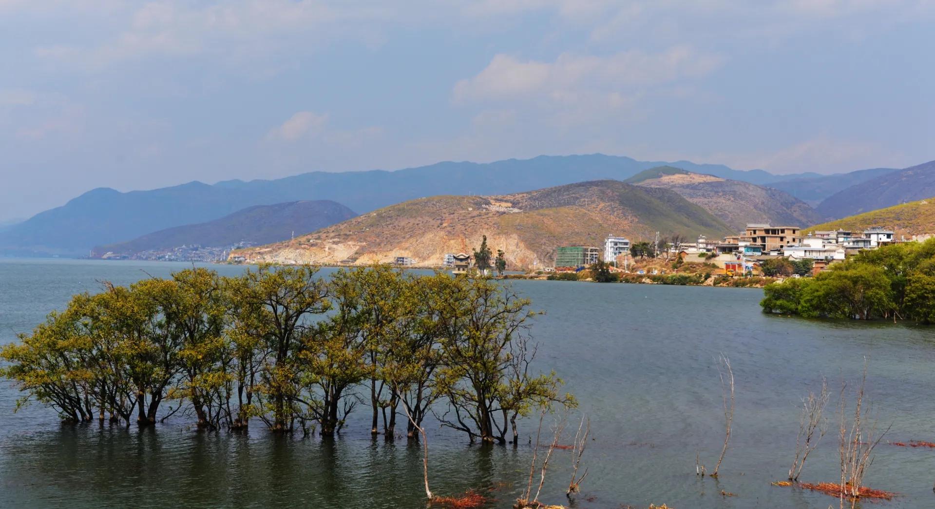 洱海环海西路详细路线图,洱海环海东路自驾游