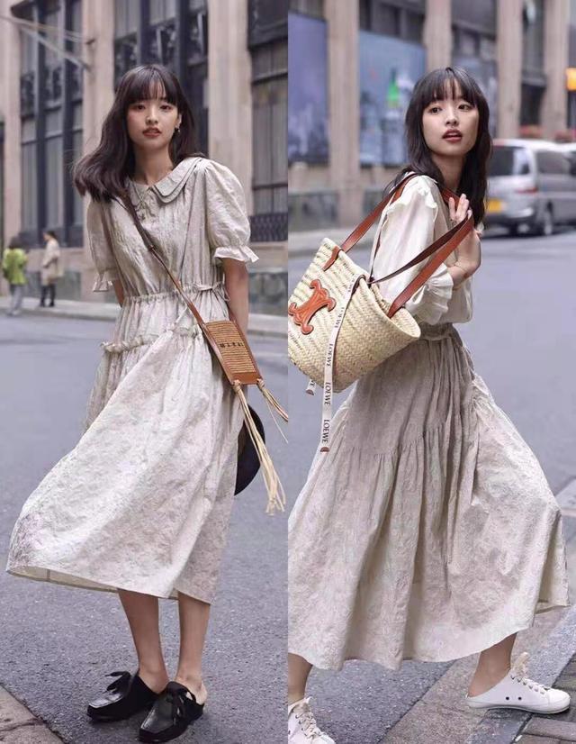 超新又显白又显瘦的连衣裙,华丽优雅的连衣裙减龄时髦有气质