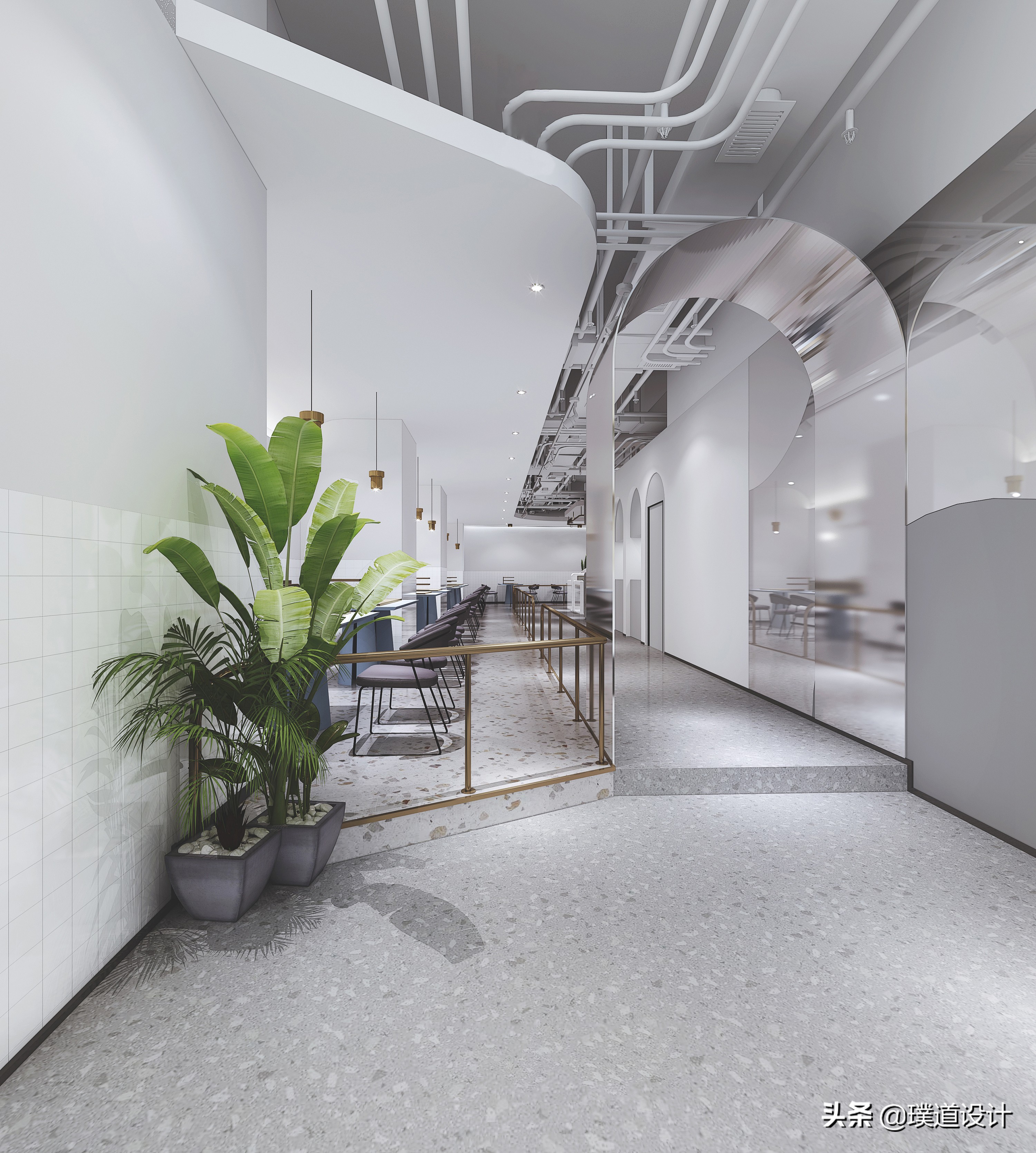 高级感日式烤肉店设计,工业风烤肉店设计