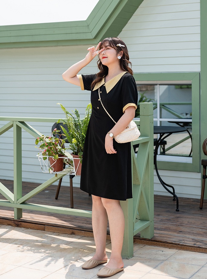 早秋微胖妹子适合的吊带连衣裙,夏天穿搭女微胖雪纺连衣裙