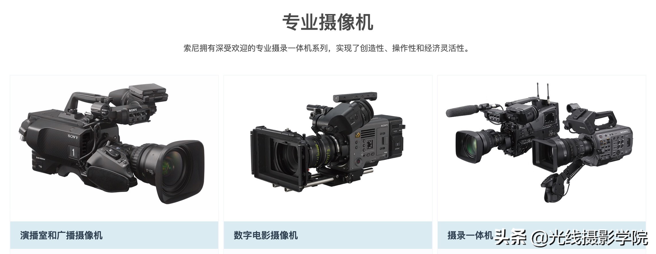 索尼最新发布的两款相机对比,索尼近期会发布哪些相机新产品