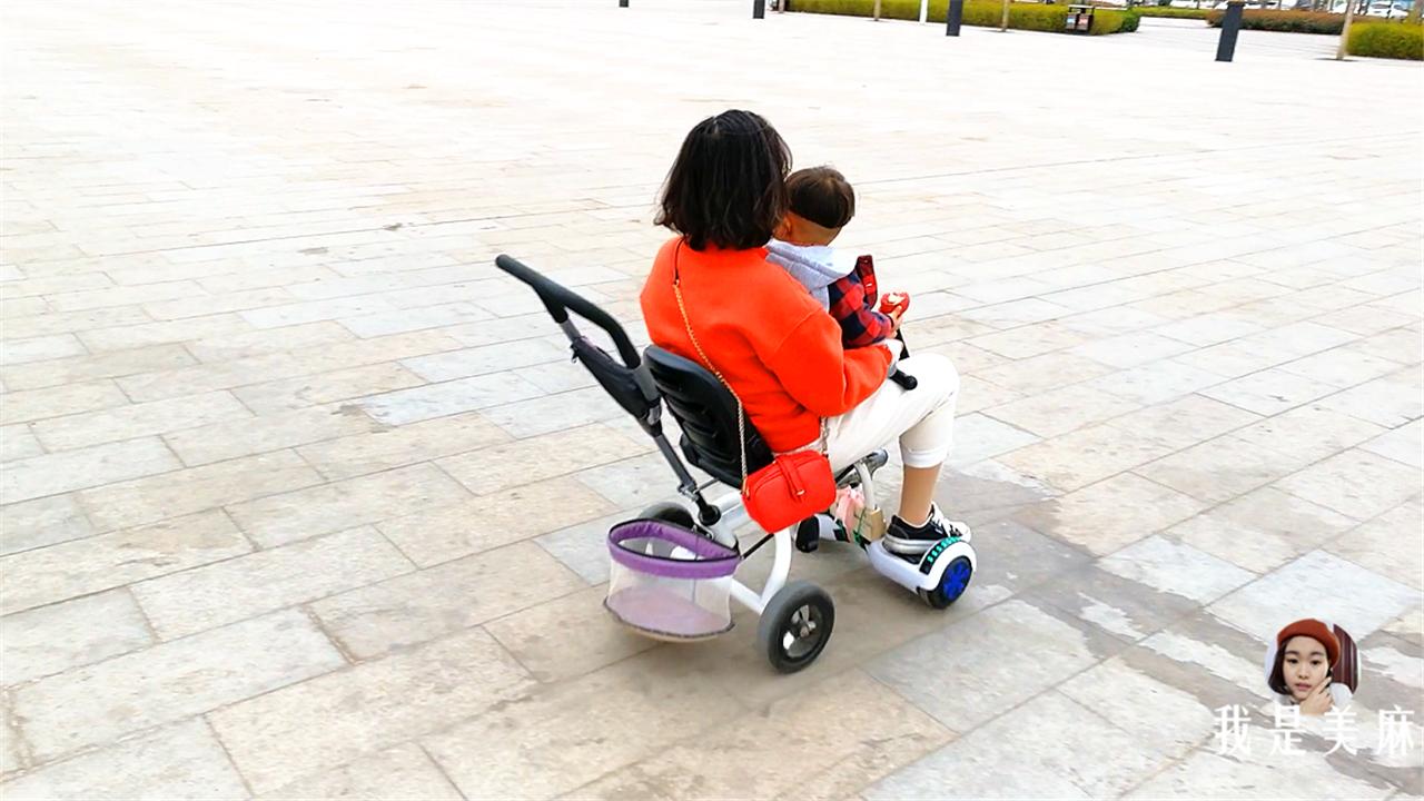 爸爸自制卡丁车,爸爸给儿子做了一辆跑车