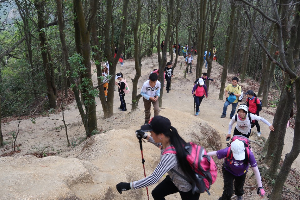 周日跟随珠海户外网板樟山游记