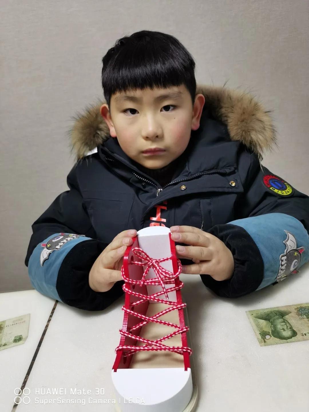 巧手系鞋带手工制作图片,巧手系鞋带活动心得