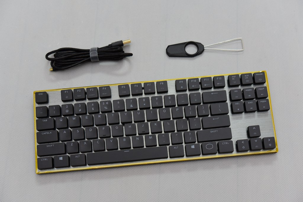 酷冷键盘sk630换键帽,酷冷至尊SK630机械键盘灯光演示