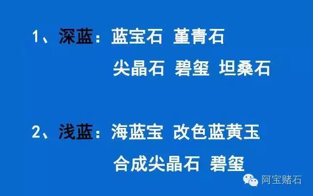 最全的彩宝入门知识,十大彩宝排名图片