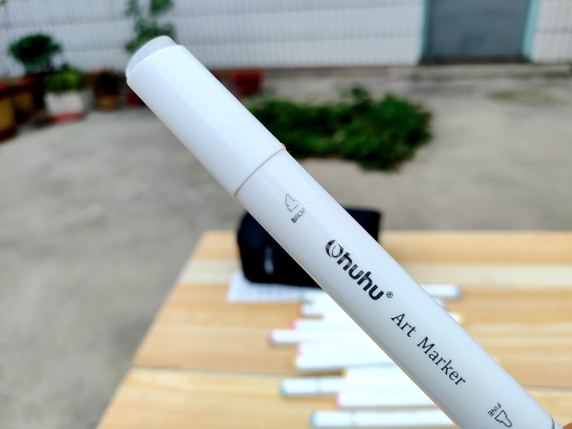 100多种颜色的软头马克笔,颜色全好用的软头马克笔