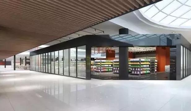 过年去超市囤货,过年没来得及买年货