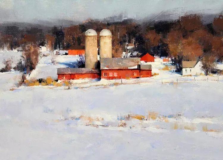 俄罗斯画家的油画艺术美到极致,中俄风景油画作品