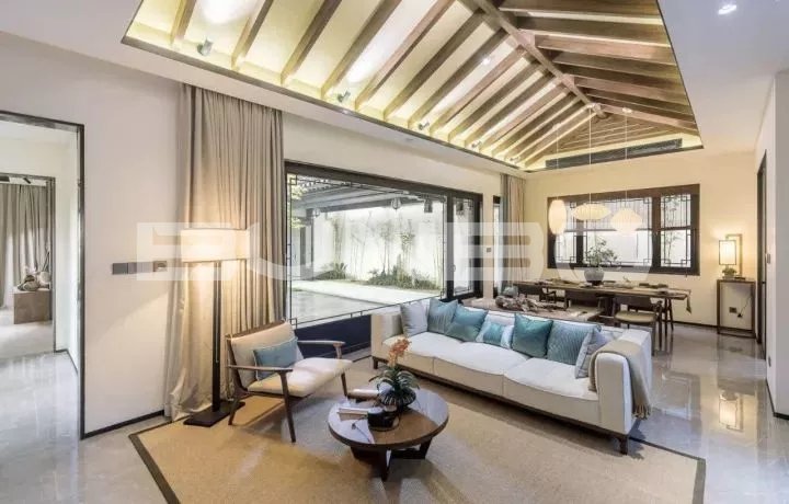 安吉天使小镇220平苏式园林别墅,安吉天使小镇映月谷平面图