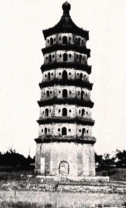 画说丨百年前德国建筑师镜头下的北京宝塔