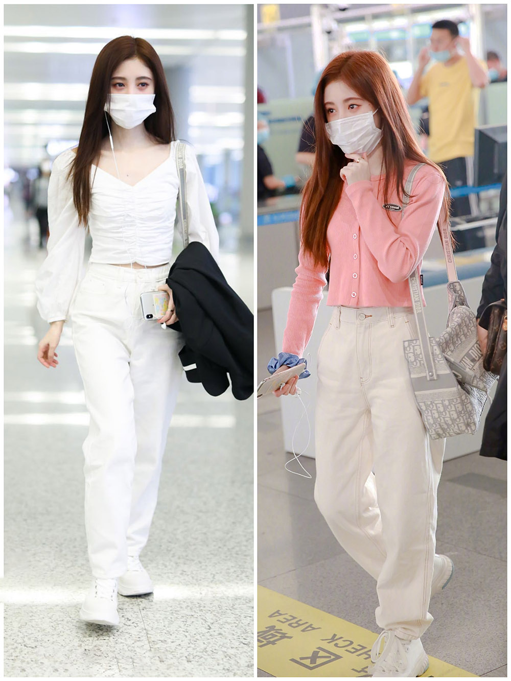 身高只有159的鞠婧祎,穿搭却能显高显瘦,小个子女生也能撑起来