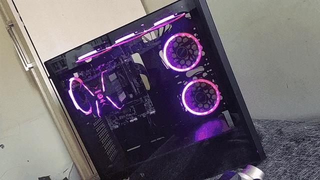 RGB机箱怎么玩？电铠DK104、650W超级巨龙S6模组电源体验