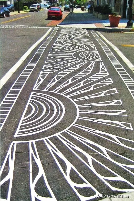 人行道创意,有创意的斑马线