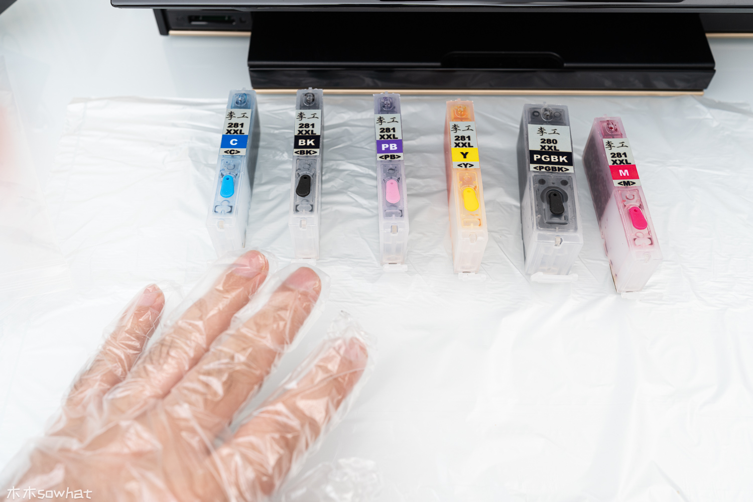 佳能ts9120换墨盒,佳能ts7720怎么换墨盒