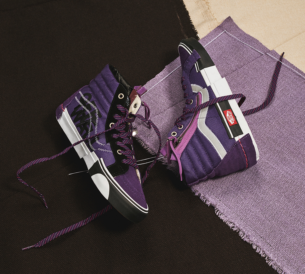 vanssk8-hi粉色解构,vanssk8-hi个性解构