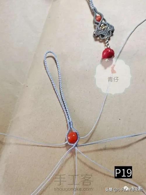 简单易学的手机链制作教程,手机链最新款教程