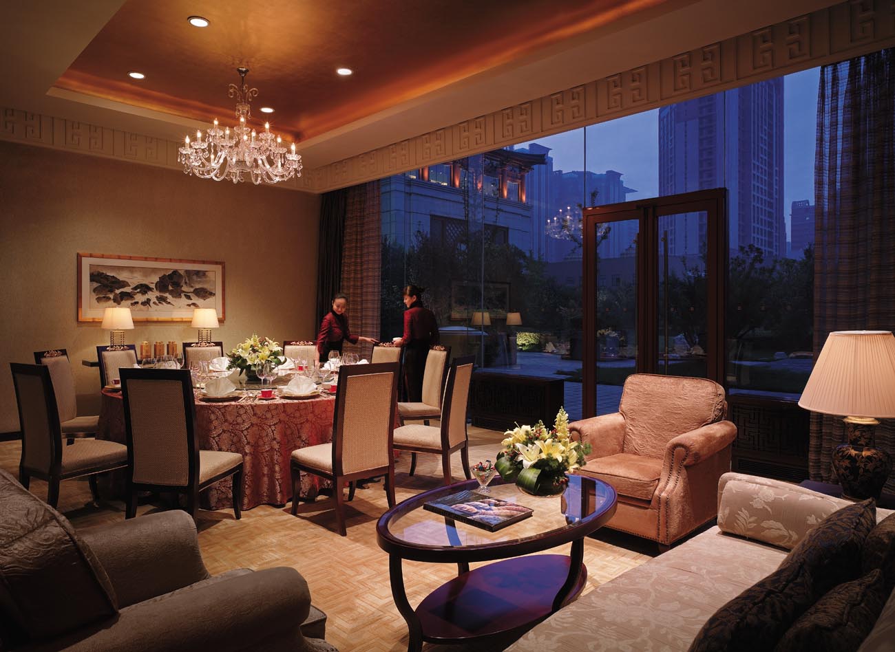 西安香格里拉酒店陕西厅,西安香格里拉大酒店图片大全