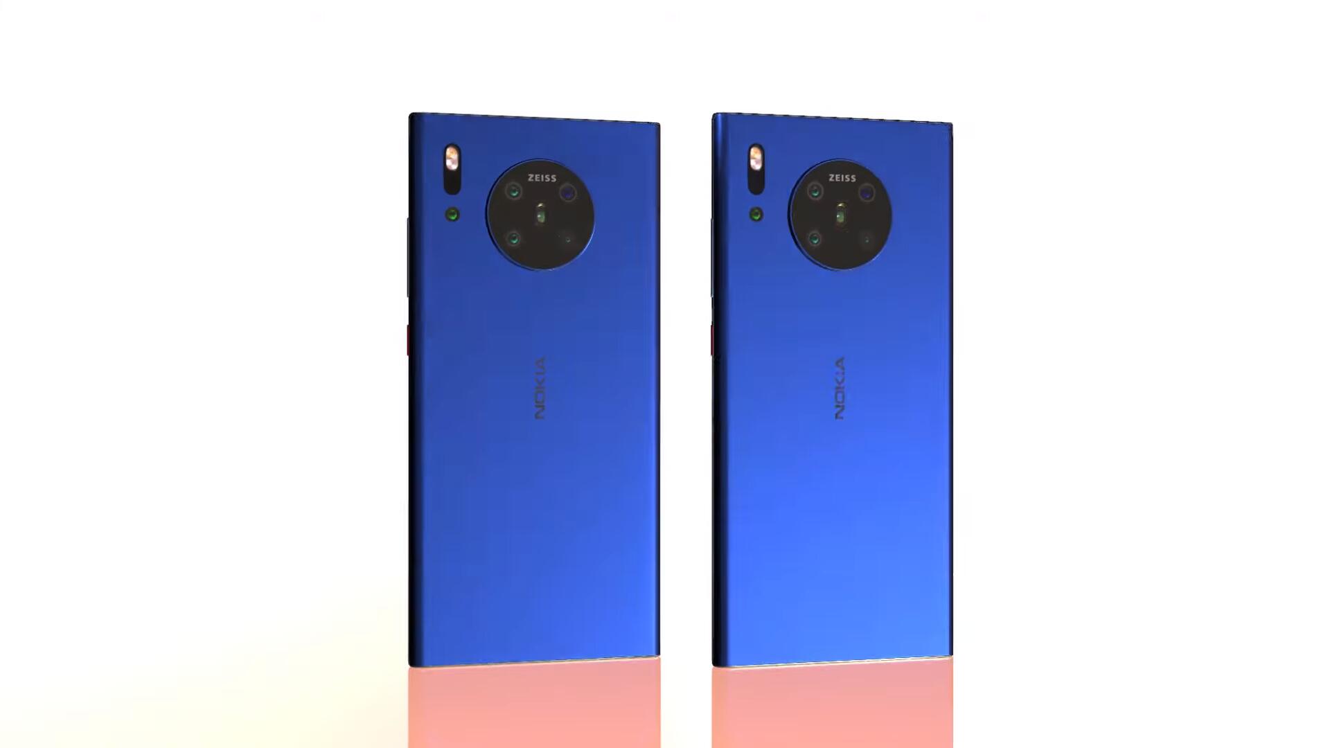 诺基亚亮5G王牌：6400万五摄+4800mAh+瀑布屏全系标配90Hz流体屏