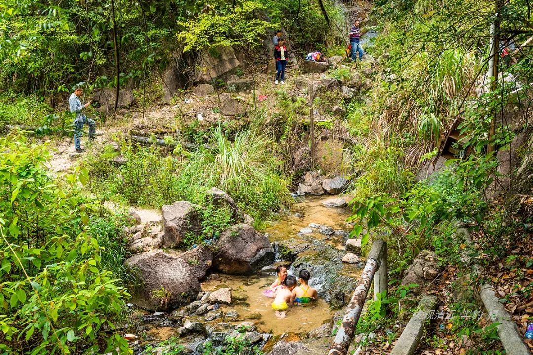 一次平常溯溪，竟意外发现广东最隐秘瀑布野温泉谷