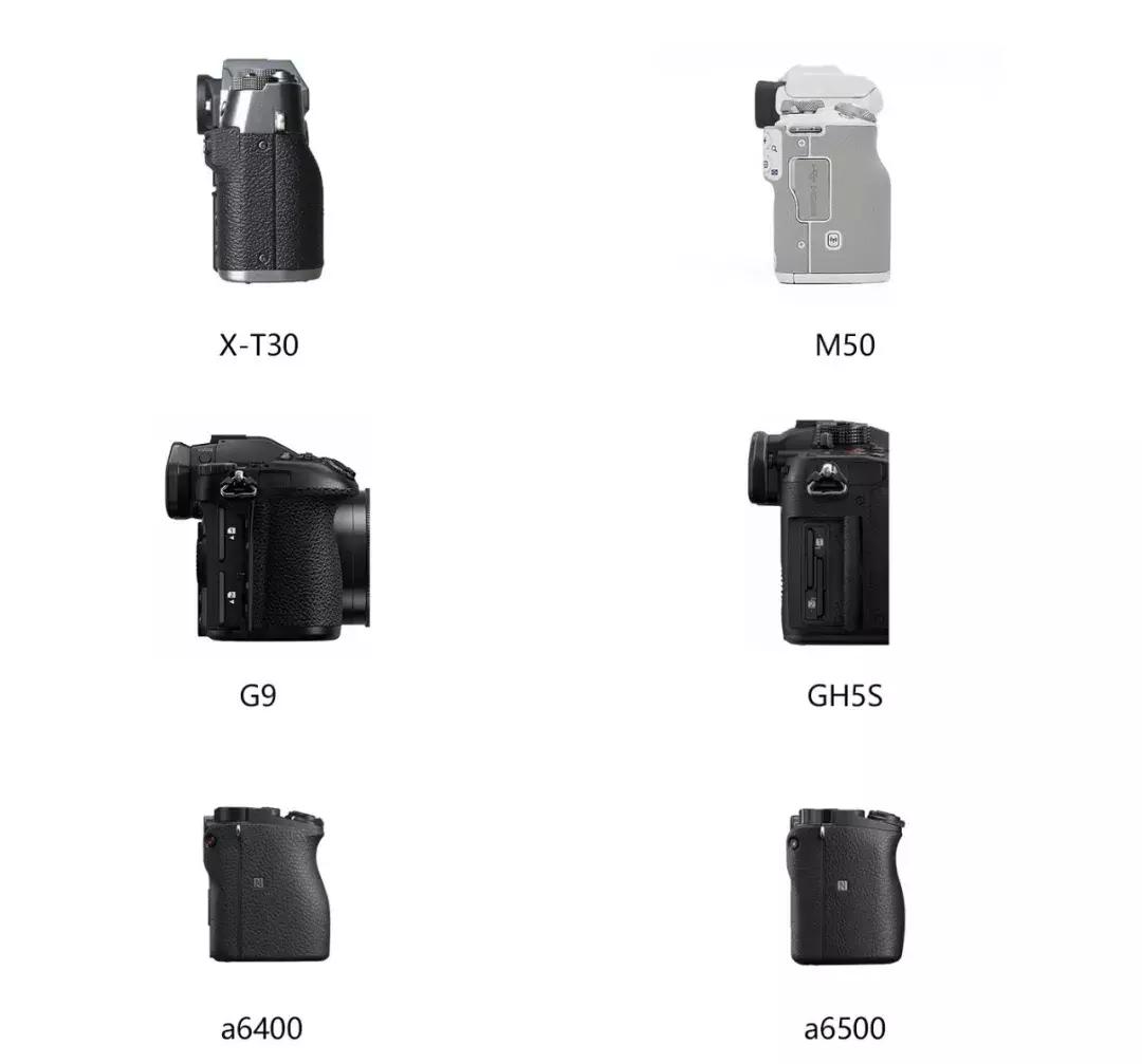 横评|索尼A6400、A6500、松下G9、GH5S、富士X-T30和佳能M50