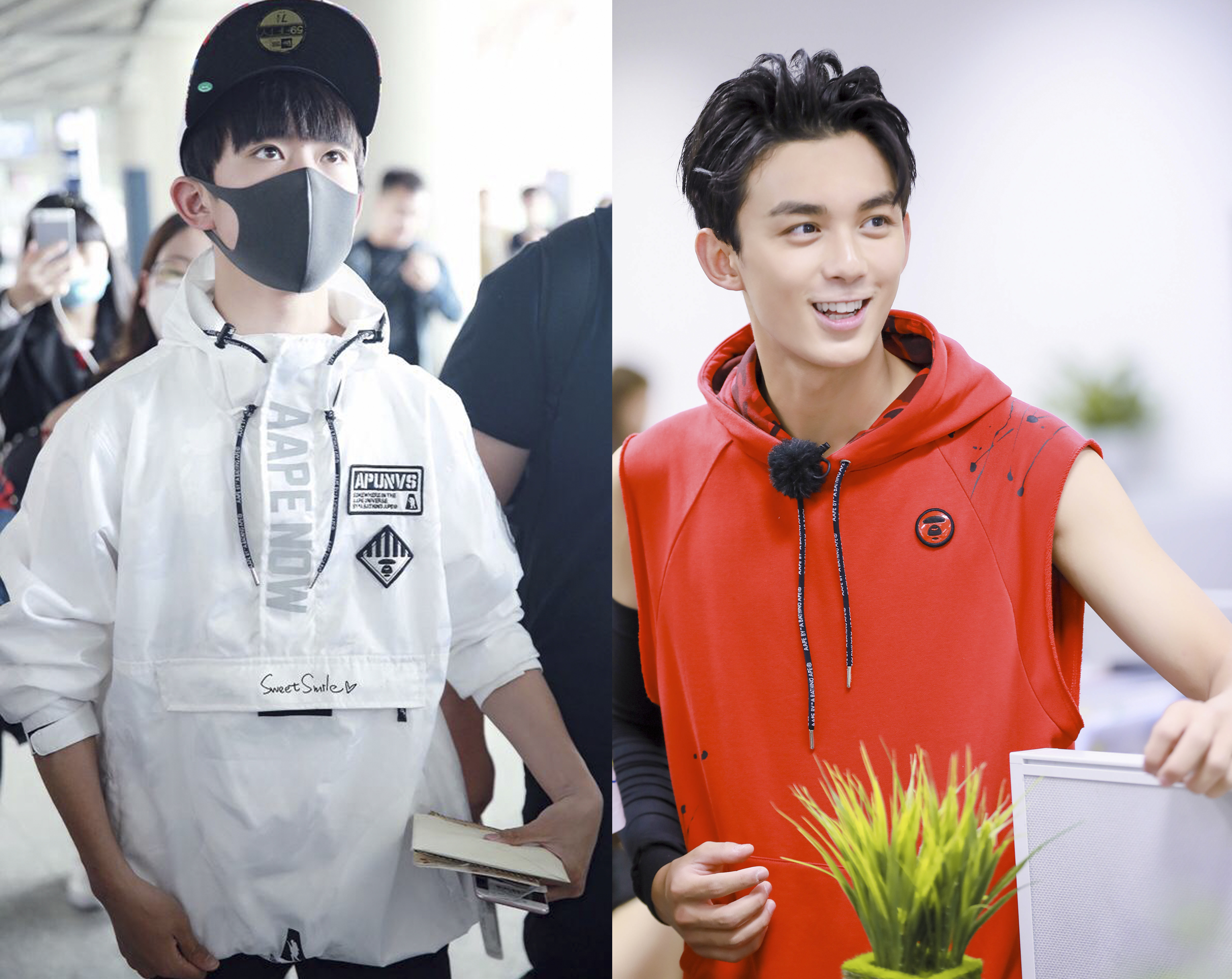 易烊千玺平价潮牌鞋子,易烊千玺吴磊同款衣服