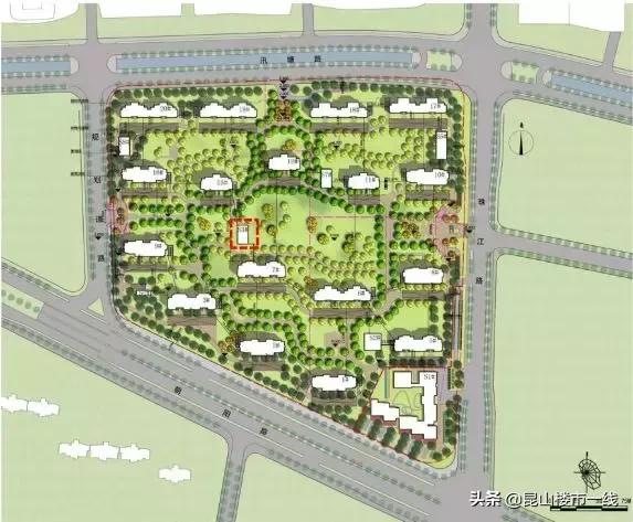 昆山城市面貌,昆山打造的新城