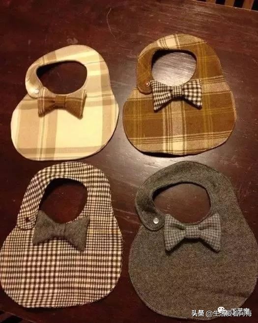 1-3岁宝宝专用围兜有袖子,宝宝布兜制作方法