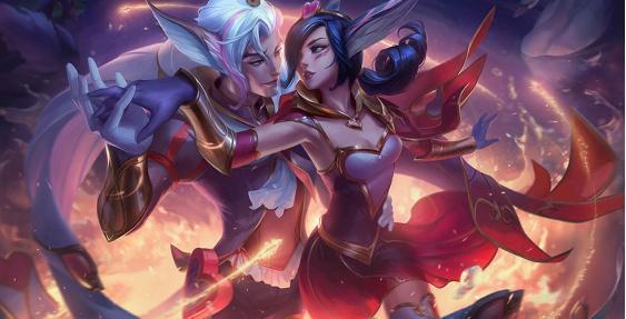 花木兰和兰陵王的情人节限定皮肤,历年情人节限定皮肤