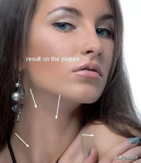 ps人像修图脸上阴影部分怎么提亮,ps女鞋人像图片后期修图教程