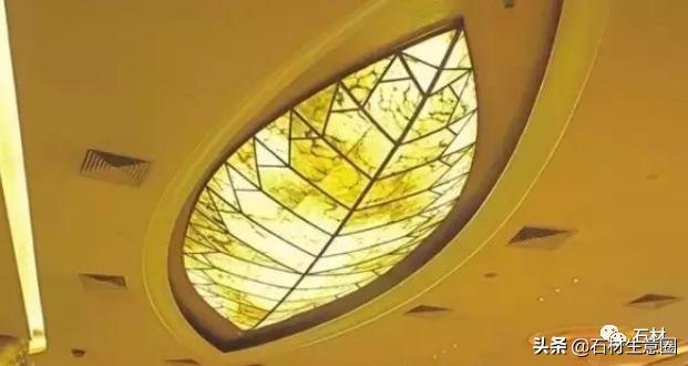 *石灯云**透出的是天然石材的颜色