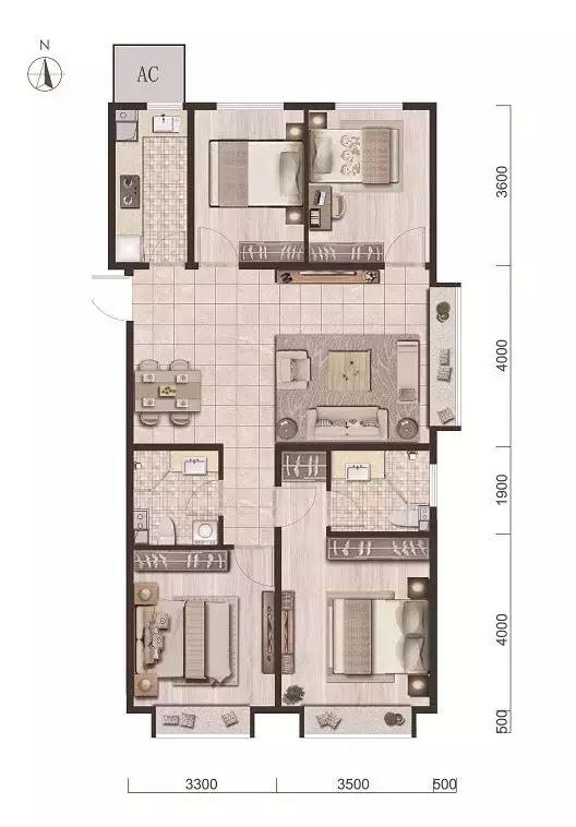 丰台中铁诺德春风和院,南四环中铁诺德春风和院户型图