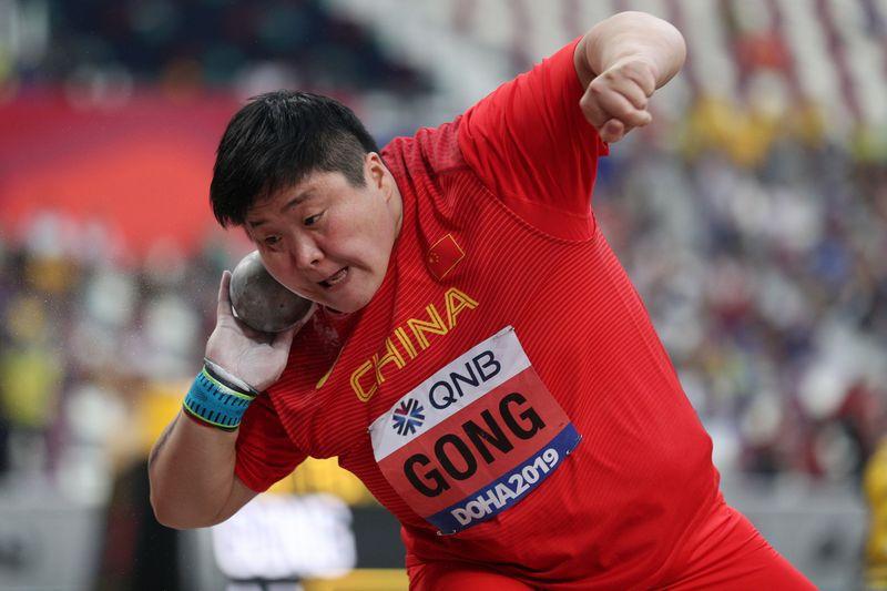 巩立姣田径世锦赛共夺多少奖牌,中国田径锦标赛巩立姣