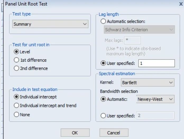 eviews如何导入非平衡面板数据,eviews非平衡面板数据回归分析步骤