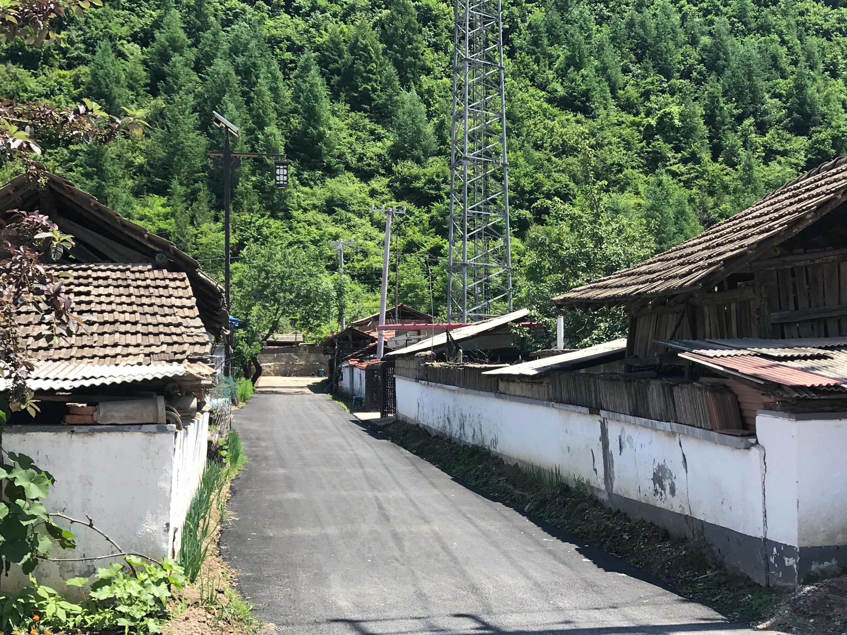 绿水青山乡村高清照片,绿水青山山村美景