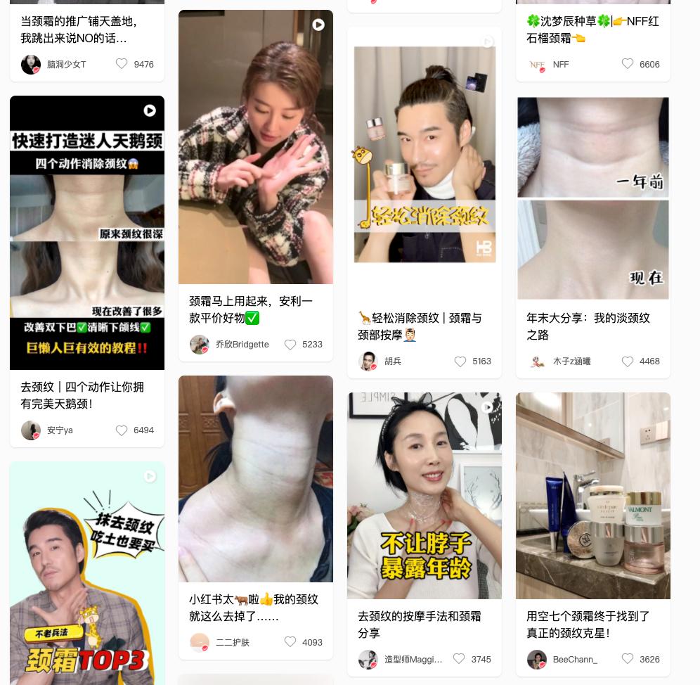 尚待发掘的颈部护理市场,能否大有可为?有如何打出名堂?