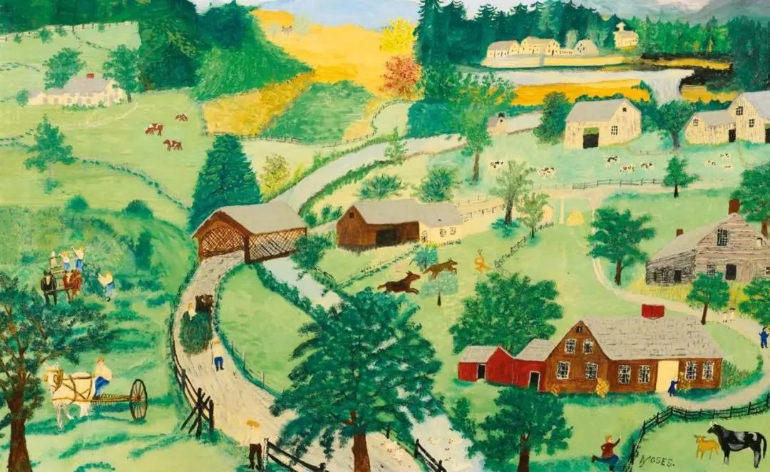 摩西奶奶的人生哲学是什么,摩西奶奶实现梦想永不为晚