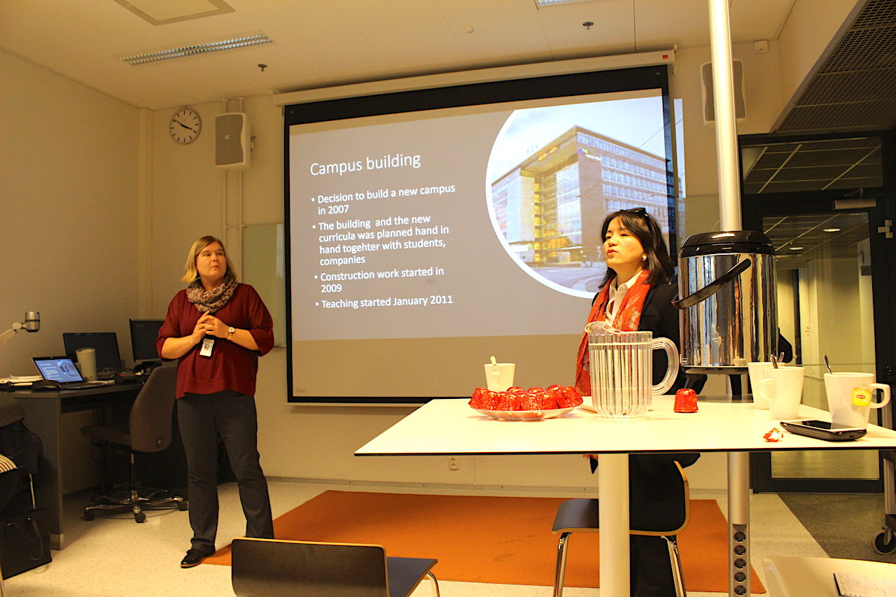 中欧旅游年·哈尔滨冰雪旅游推介走进芬兰哈格赫立雅应用科技大学