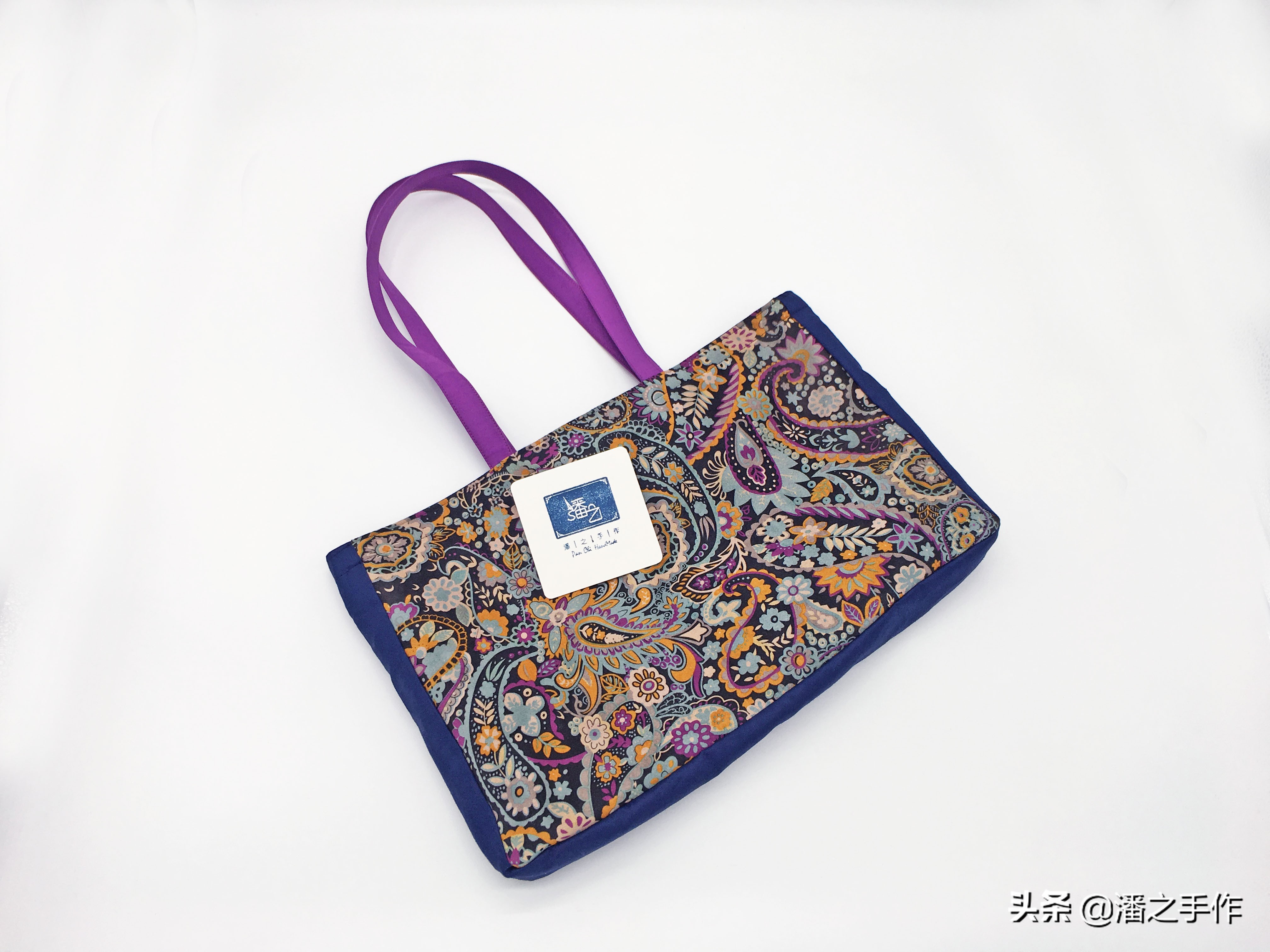 布艺环保袋制作方法,自制环保袋手工制作儿童