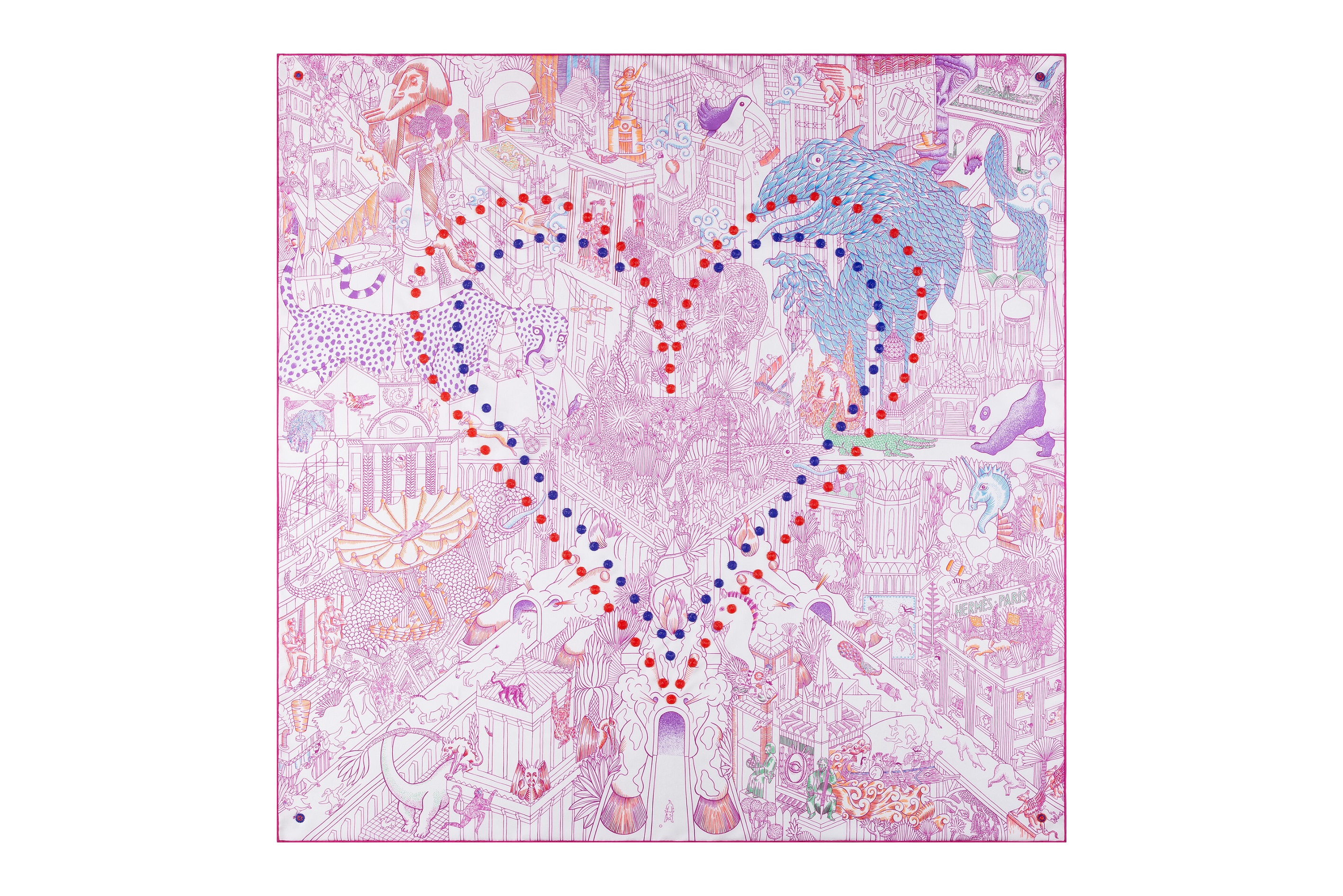 爱马仕方巾经典款直播,爱马仕最好玩的方巾