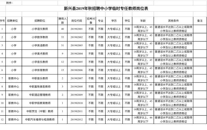 招聘新上岗教师,新兴招聘幼儿教师