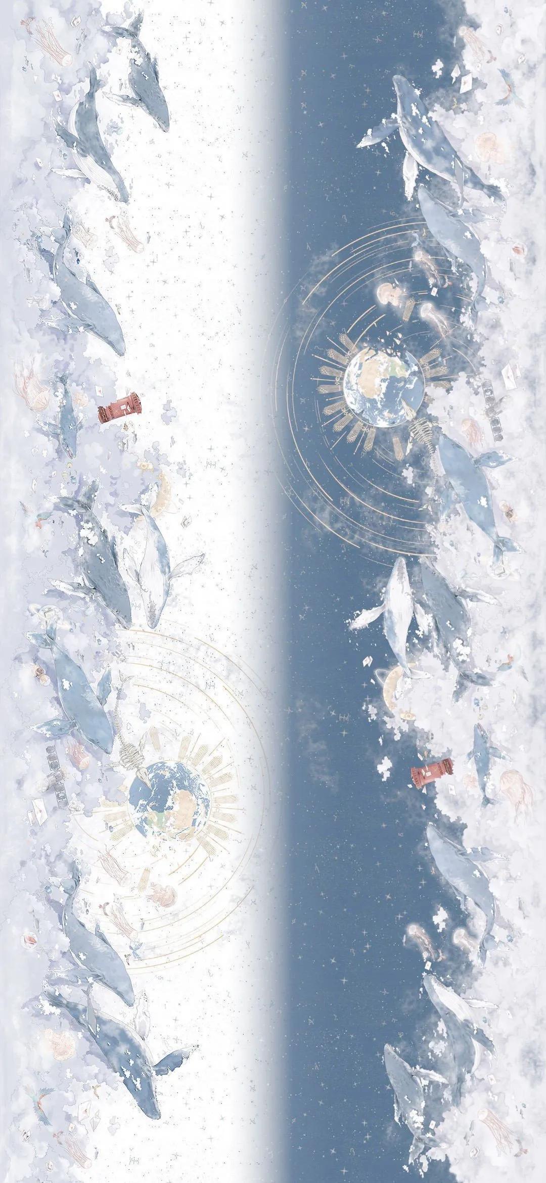 微信聊天背景图相识相知,微信左右分区聊天背景图