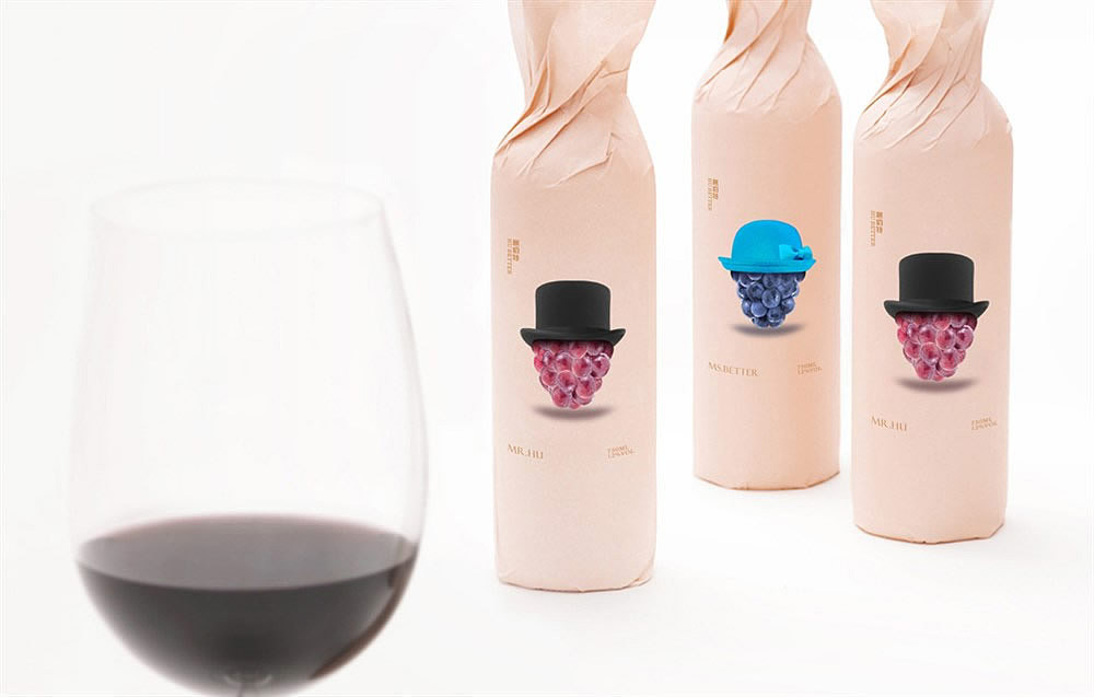 红酒外包装盒设计创意,创意红酒盒