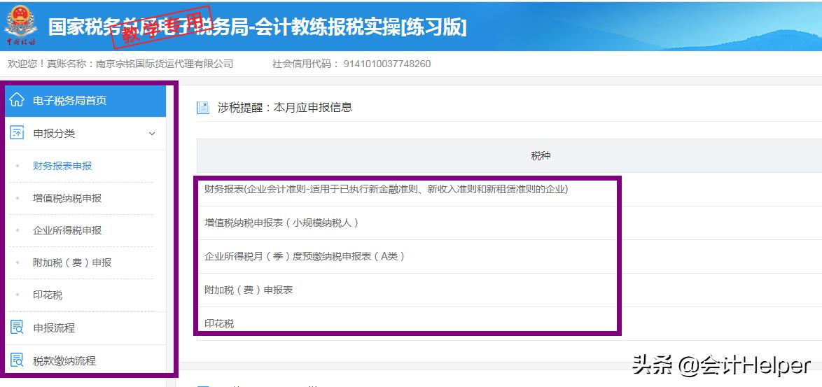 新手小白必须明白的纳税申报流程,小规模纳税零申报全过程